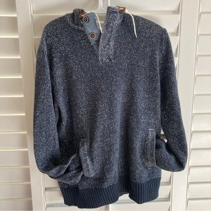 L.O.G.G. H&M Knitted Pull Over Hoodie